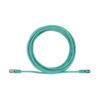 ca02ecfda61cd176337fba3b0e170cd9-2 Tripp Lite series Cat6a 10G Snagless Shielded Slim STP Ethernet Cable (RJ45 M/M), PoE, Aqua, 10 ft. (3.1 m)
