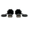 ca1846a059a24c3cd0e2d90b9d13ac6e Tripp Lite series High-Speed HDMI Cable (M/M) - 4K 60 Hz, HDR, Industrial, IP68, Hooded Connectors, Black, 12 ft.