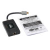 ca40adb6eacda9668eb46c9995d70897 Tripp Lite series HDMI over Cat6 Passive Remote Receiver, 4K 60 Hz, HDR, PoC, Multi-Resolution Support, 50 ft., TAA