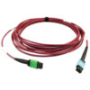 ca4cc5e1210f2d649ccf79f2d9f8fa0e Tripp Lite series 400G Multimode 50/125 OM4 Plenum Fiber Optic Cable, 16F MTP/MPO-APC to 24F MTP/MPO-UPC (F/F), Magenta, 5 m