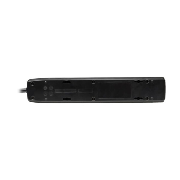 ca9df25e96af2858f9625f1deef86abb Tripp Lite series Protect It! 7-Outlet Surge Protector, 6 ft. (1.83 m) Cord, 1440 Joules, Tel/Modem Protection, Safety Covers