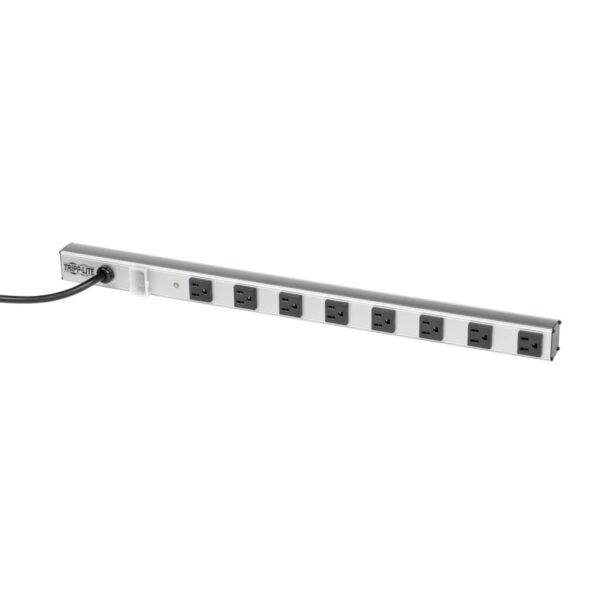 ca9eb4c0e0f5094140d9b364ff7f7179 Tripp Lite series 8-Outlet Power Strip with Surge Protection, 6 ft. (1.83 m) Cord, 1050 Joules, 2 ft. (0.61 m) length