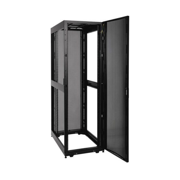 caac8f742c18a236cd1a484100150aba Tripp Lite series 42U SmartRack Shallow-Depth Rack Enclosure Cabinet with doors & side panels