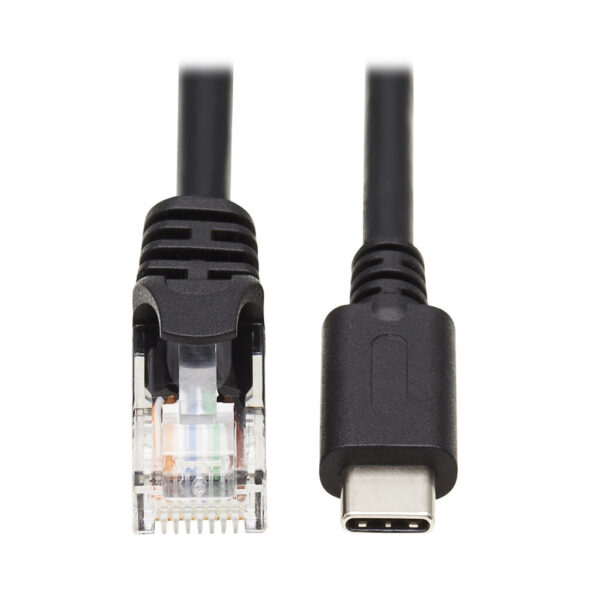cab193f32843e894a9908e0aed3904e2 Tripp Lite series USB-C to RJ45 Serial Rollover Cable (M/M) - Cisco Compatible, 250 Kbps, 6 ft. (1.8 m)