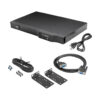 Tripp Lite series 500VA 300W 120V Line-Interactive UPS - 6 NEMA 5-15R Outlets, USB, DB9, Network Card Option, 1U Rack/Tower