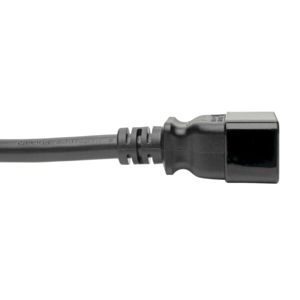 cafac471de4192570a41f85d058a8327 Tripp Lite series Power Extension Cord, Locking C19 to C20 - Heavy-Duty, 20A, 100-250V, 12 AWG, 6 ft. (1.83 m), Black