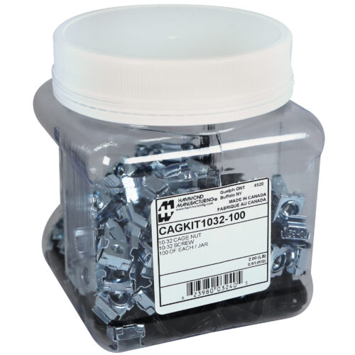 Hammond 100PK 10-32 CAGNUTS & SCREWS