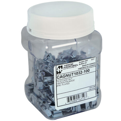 Hammond 100PK 10-32 CAGNUTS