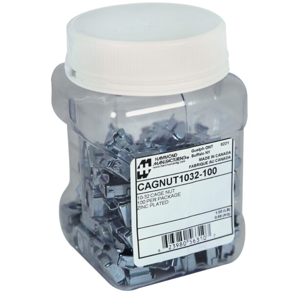 Hammond 100PK 10-32 CAGNUTS