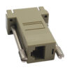 Tripp Lite series Modular Serial Adapter Crossover Wiring (DB9 F to RJ45 F)