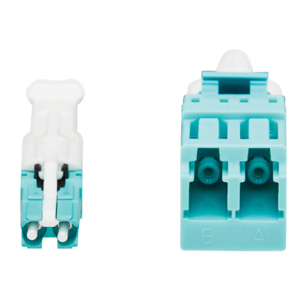 cbbed8d9d4e6235c24746d3c996b2d2c Tripp Lite series 400G Duplex Multimode 50/125 OM4 Fiber Optic Cable Adapter (CS-PC/LC-PC), M/F, Round LSZH Jacket, Magenta, 1 ft.