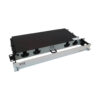 Tripp Lite series Preloaded Fiber Panel, 1U - 2x (24F MTP/MPO-PC to 12x LC Duplex F/M) 24F Trunk Cables, OM4 Multimode, 10 m (32.8 ft.)