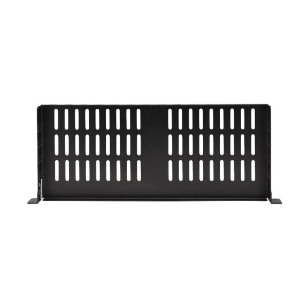 Tripp Lite series SmartRack Cantilever Fixed Steel Rack Shelf - 1U, Vented, 7 in. (17.8 cm) Deep, Holds up to 40 lb. (18 kg)
