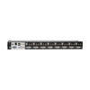 Tripp Lite series 8-Port DVI/USB KVM Switch with Audio and USB 2.0 Peripheral Sharing, 1U Rack-Mount, Single-Link, 1920 x 1200 (1080p), TAA