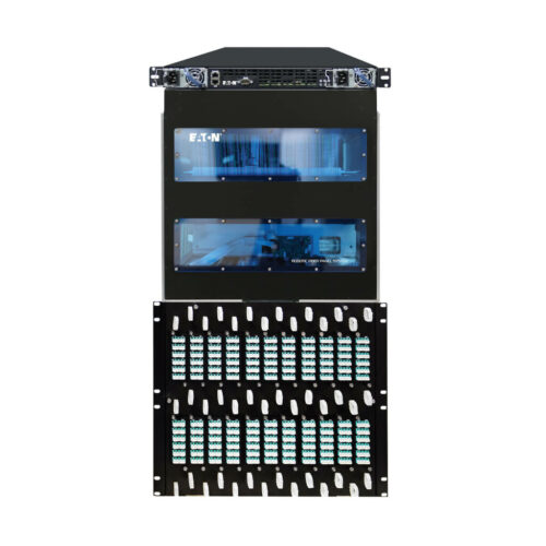 Eaton Robotic Fiber Panel System - 512 Multimode LC Fiber Ports
