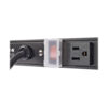 Tripp Lite series 8-Outlet Vertical Power Strip, 120V, 15A, NEMA 5-15P, 15 ft. (4.57 m) Cord, 24 in., Black Housing