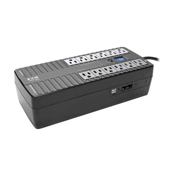 Tripp Lite series 850VA 425W Standby UPS - 12 NEMA 5-15R Outlets, 120V, 50/60 Hz, USB, LCD, ENERGY STAR, Desktop/Wall