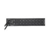 Tripp Lite series 5.8kW 208/240V Single-Phase ATS/Monitored PDU - 16 C13, 2 C19 & 1 L6-30R Outlets, Dual L6-30P Inputs, 10 ft. Cords, 2U, TAA