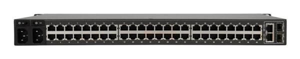 Tripp Lite series 48-Port Console Server, USB Ports (2) - Dual GbE NIC, 16 Gb Flash, SD Card, Desktop/1U Rack, TAA