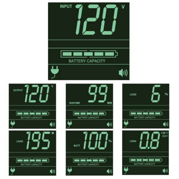 ccc322f05b973e800534e9c04363a819 Tripp Lite series SmartPro 120V 1.5kVA 1.35kW Line-Interactive Sine Wave UPS, 2U Rack/Tower, WEBCARDLX Network Interface, LCD, USB, 8 Outlets, TAA