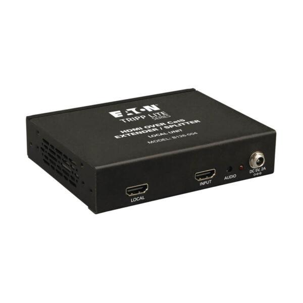 Tripp Lite series 4-Port HDMI over Cat5/6 Extender/Splitter, Box-Style Transmitter for Video/Audio, Up to 150 ft. (45 m), TAA