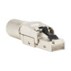 ccc54626a321eafefb8fa522fbbf958d Tripp Lite series Cat8 STP Class 1 Field-Termination Plug, 568A/568B, TAA