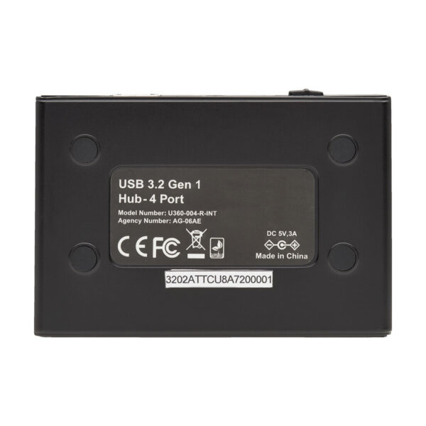 cce6666b5014330913b0932f6ae33898 Tripp Lite series 4-Port USB-A Mini Hub - USB 3.x (5Gbps), International Plug Adapters