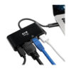 cd562faae1776764de8ebb6155f25a5d Tripp Lite series USB-C Multiport Adapter - 4K HDMI, USB 3.x (5Gbps) Hub Port, GbE, 60W PD Charging, HDCP, Black