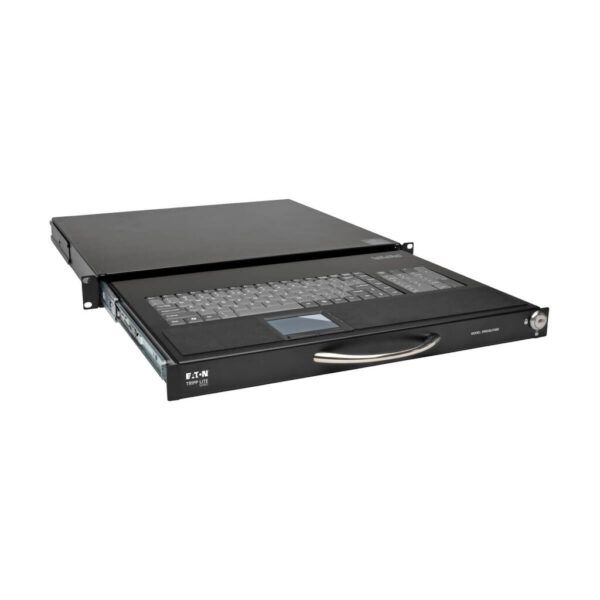Tripp Lite series SmartRack 1U Rack-Mount Keyboard with KVM Cable Kit, TAA