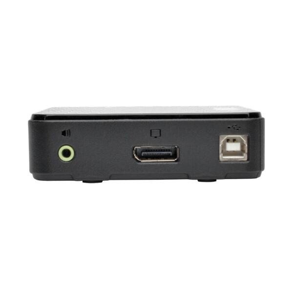 Tripp Lite series 2-Port DisplayPort KVM Switch 4K 60 Hz with Audio, Cables and USB Peripheral Sharing