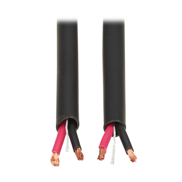 Tripp Lite series 2-Conductor Bulk Speaker Wire, Plenum and Riser Rated, 16 AWG, 250 ft. (76.2 m)