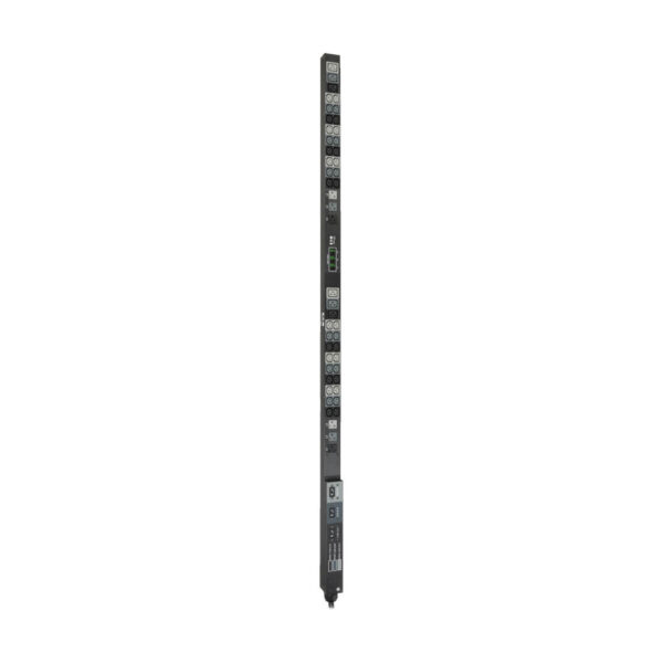 Tripp Lite series 8.6kW 3-Phase Local Metered PDU, 208/120V Outlets (36 C13, 6 C19, 6 5-15/20R), 208V L21-30P, 6 ft. (1.83 m) Cord, 0U Vertical, TAA