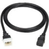 Tripp Lite series PDU Power Cords, C19 to P-Lock C20 - Heavy-Duty, 20A, 250V, 12 AWG, 6 ft. (1.8 m), Black, 6 Pack