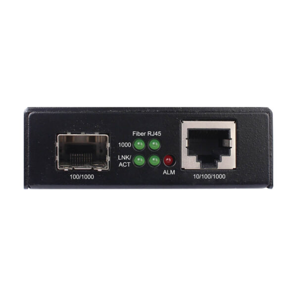 Tripp Lite series Hardened Gigabit Fiber to Ethernet Media Converter, 10/100/1000 Mbps, RJ45/SFP, -10° to 60°C, TAA
