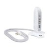 Tripp Lite series 5-Outlet Surge Protector Tower, 3x USB Ports (3.1A Shared), 6 ft. Cord, 5-15P Plug, 1200 Joules, White