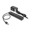 Tripp Lite series 7-Port Portable USB 3.x (5Gbps) Mini Hub, Aluminum - U360-007-AL