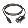 Tripp Lite series USB-A to RS-232 (DB9) Serial Adapter Cable (M/M), 5 ft. (1.5 m)