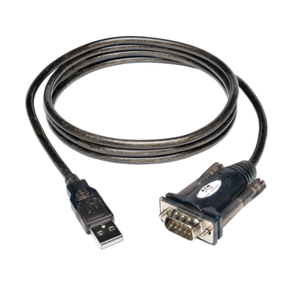Tripp Lite series USB-A to RS-232 (DB9) Serial Adapter Cable (M/M), 5 ft. (1.5 m)