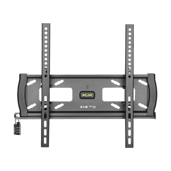 Tripp Lite series Heavy-Duty Tilt Security Wall Mount for 32" to 55" TVs and Monitors, Flat or Curved Screens, UL Certified