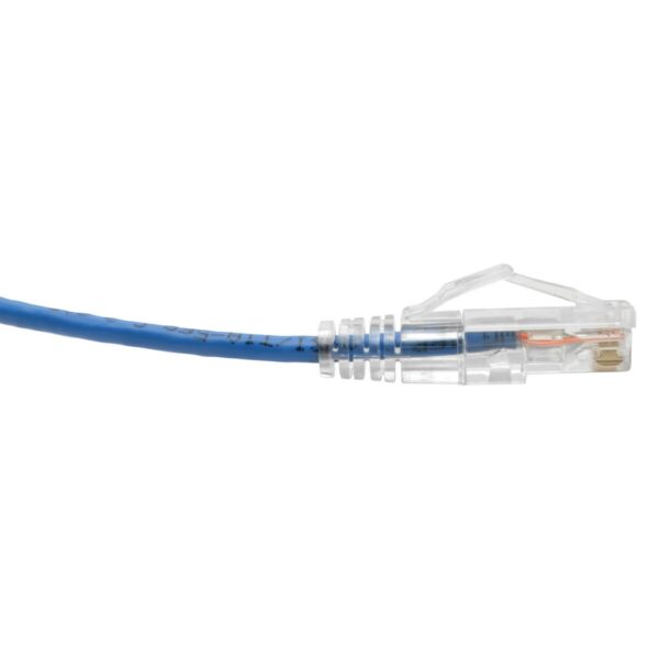 cf3a6fe3d3f1d0ed73f6cc21c47c4dbd Tripp Lite series Cat6 Gigabit Snagless Slim UTP Ethernet Cable (RJ45 M/M), PoE, Blue, 15 ft. (4.57 m)