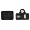 cf3f71e822ae431319e568b9ac90e0f1 Tripp Lite series Power Cord, C19 to NEMA 5-20P - Heavy-Duty, 20A, 125V, 12 AWG, 6 ft. (1.8 m), Black