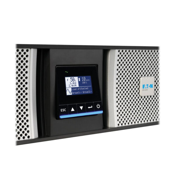 Eaton 9PX G2 5kVA 5kW 208V Online UPS, L6-30P or Hardwired Input, 2 L6-20R, 2 L6-30R, Hardwired Output, Network Card, 3U Rack/Tower - 9PX5KG2