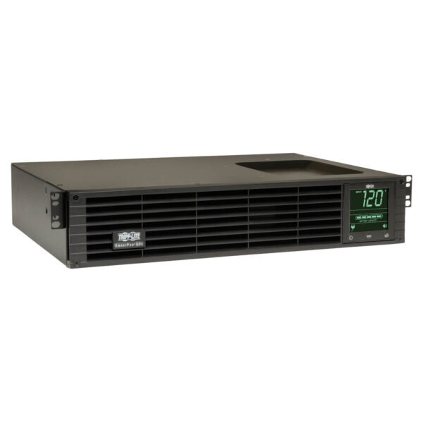 cf7d09fd08c6726f166912b5b106ed85 Tripp Lite series SmartPro 120V 1000VA 800W Line-Interactive Sine Wave UPS, 2U, WEBCARDLX, LCD, USB, DB9, 6 Outlets