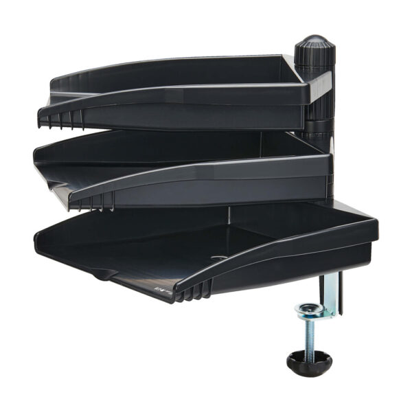 Tripp Lite series 3-Tray Document Holder with Desktop Clamp, TAA