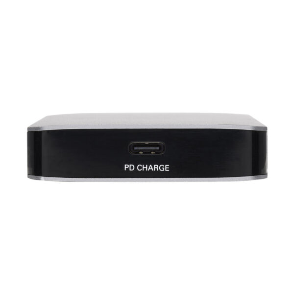 Tripp Lite series USB-C Dock, Dual Display - 4K 60 Hz HDMI, USB 3.x (5Gbps) Hub Ports, GbE, Memory Card, 100W PD Charging, Gray