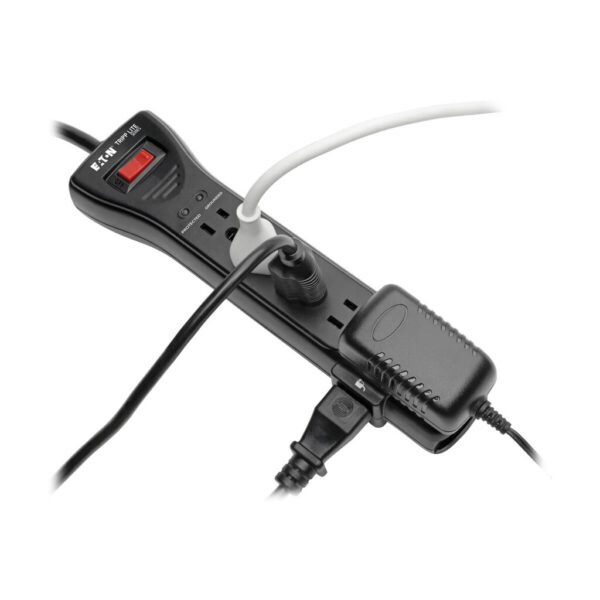 d00c0b7d1b94b24ba6408a12c073bfb1 Tripp Lite series Protect It! 7-Outlet Surge Protector, 25 ft. Cord, 2160 Joules, Black Housing
