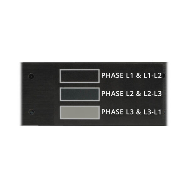 Tripp Lite series 5.7kW 3-Phase Local Metered PDU, 208/120V Outlets (36 C13, 6 C19, 6 5-15/20R), L21-20P, 6 ft. (1.83 m) Cord, 0U Vertical, TAA