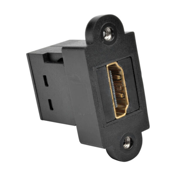 d02be10dee6572e532ef4555d3bbf57d Tripp Lite series HDMI All-in-One Keystone/Panel Mount Coupler (F/F), Black, TAA