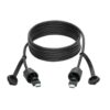 Tripp Lite series USB 3.0 SuperSpeed A to A M/M Cable, Industrial - IP68, Shielded, 10 ft. (3.05 m), TAA