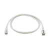 d05d558e45b6d9166197cfcc44e22157 Tripp Lite series Safe-IT USB-C to Lightning Sync/Charge Antibacterial Cable (M/M), MFi Certified, White, 1 m (3.3 ft.)